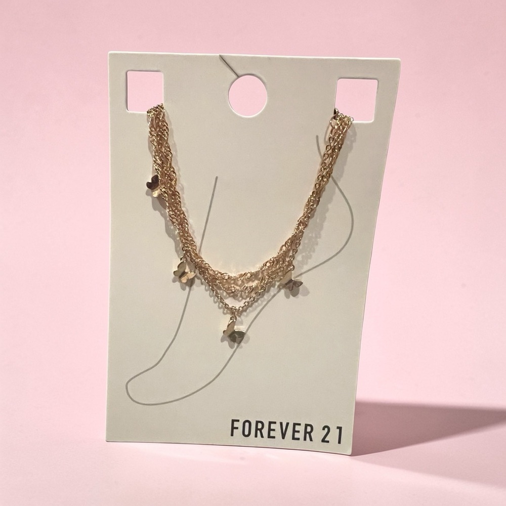 Forever 21 “Flying High” Butterfly Anklet 🦋